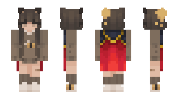 Minecraft skin MilkoTwikso