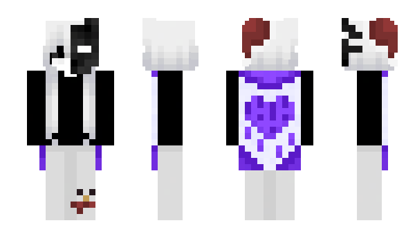 Minecraft skin RiquinhaFuzil