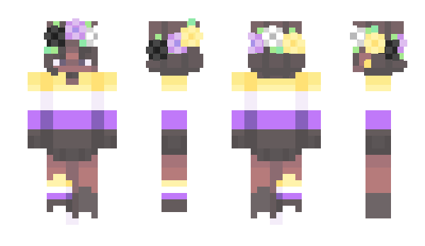 Minecraft skin NonBoonaryGhost