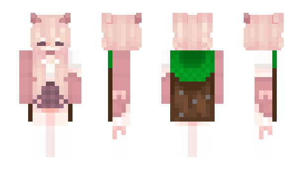 Minecraft skin femalefurry