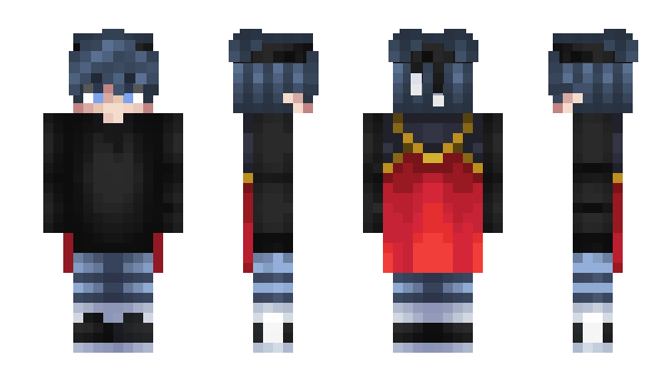 Minecraft skin Dark_in_Xander