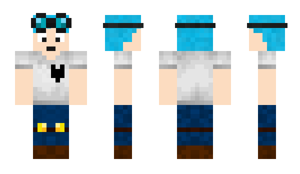 Minecraft skin DanTDMXD