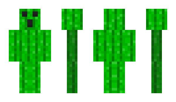 Minecraft skin Cactuar