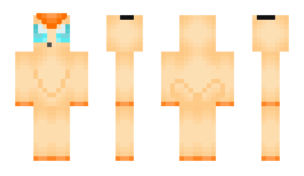 Minecraft skin VictiniMC