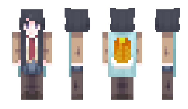 Minecraft скін по ніку Ohayc