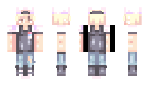 Minecraft skin illusionmiku