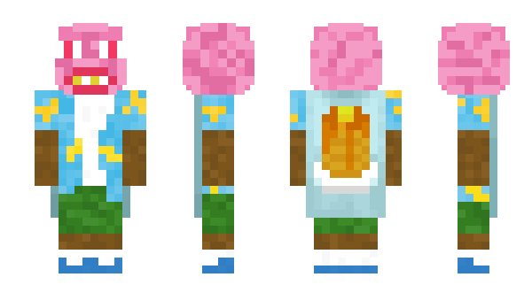 Minecraft skin OopsIHitAgain
