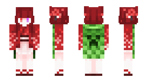 Minecraft скин по нику EVFG