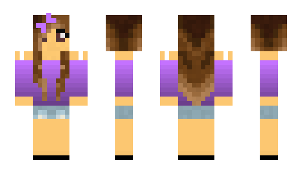 Minecraft skin blueberriess