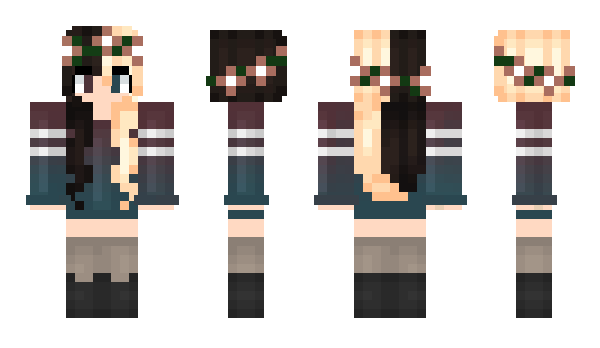 Minecraft skin Dioxydaris