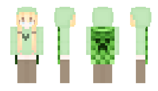 Minecraft скін по ніку PRFF