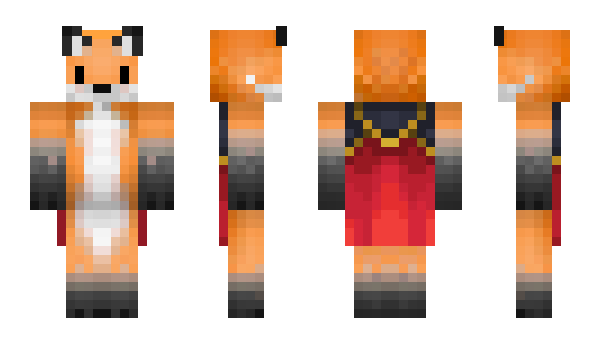 Minecraft skin PrimeFox