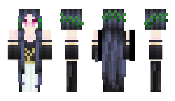 Minecraft skin Vektoria