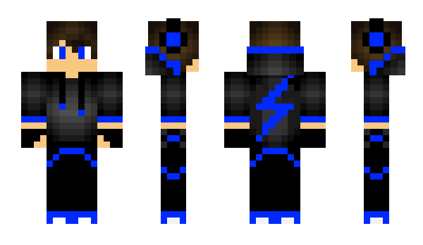 Minecraft skin Bolt23