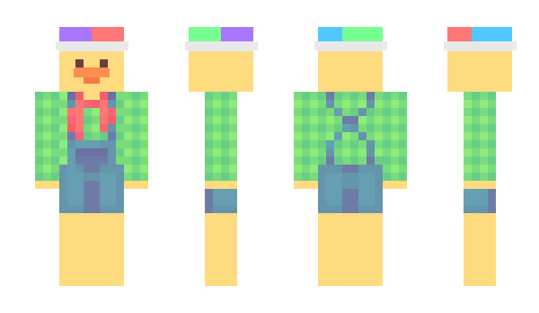 Minecraft skin Luzidio