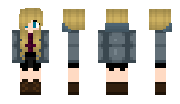 Minecraft skin Inmorielle