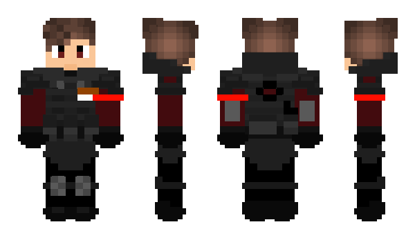 Minecraft скін по ніку ExileDelta