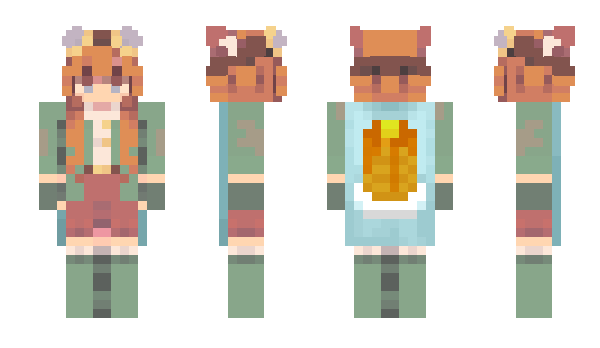 Minecraft скин по нику WilderBerries