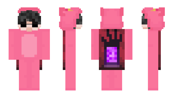Minecraft скин по нику _iamgahnia