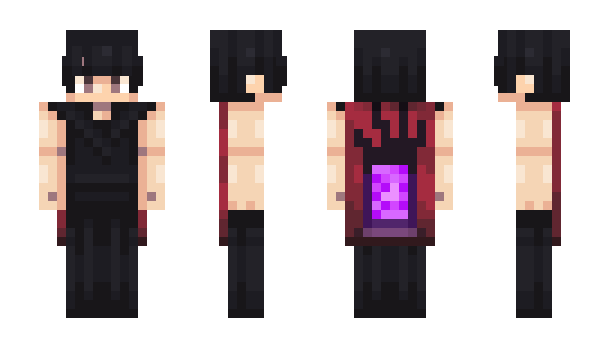 Minecraft skin Qi_mir