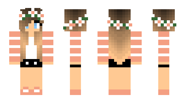 Minecraft skin Lunaluver01