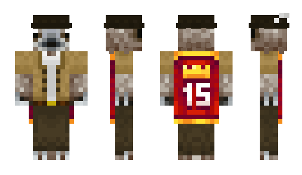 Minecraft скин по нику BerserkerSloth