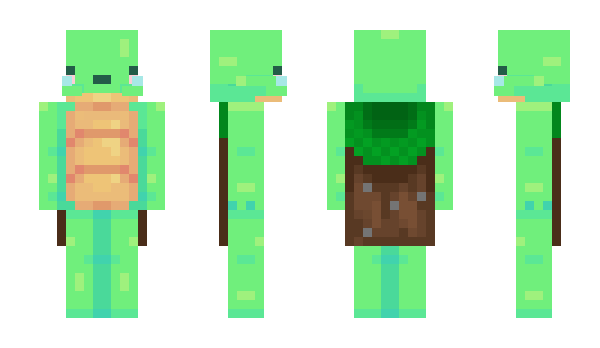 Minecraft скин по нику A__Turtle__A