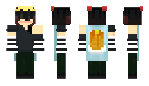 Minecraft скин по нику awesome_mina