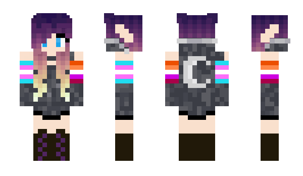 Minecraft skin AriaArela