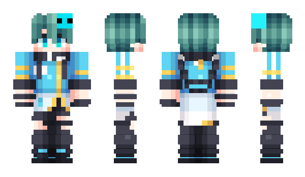 Minecraft skin RionSlime