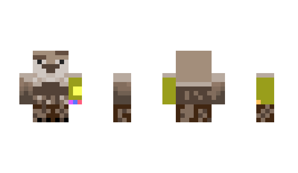 Minecraft skin cajita