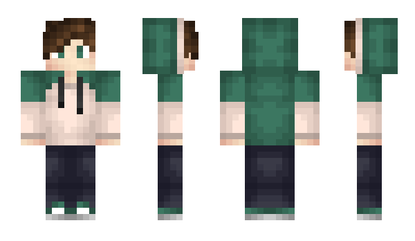Minecraft скин по нику GokCetinkaya