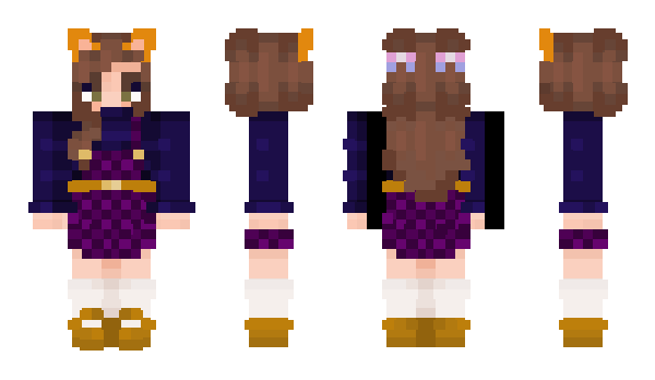 Minecraft skin KatGirlKatrina