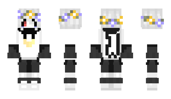 Minecraft skin x_chara