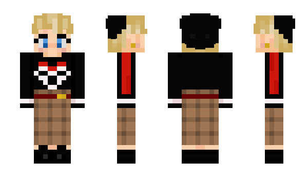 Minecraft skin leelah