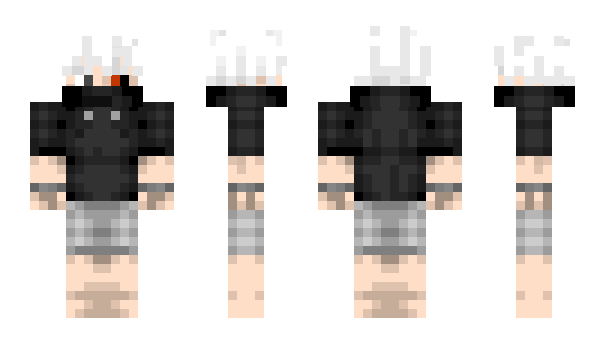 Minecraft skin kaneki7