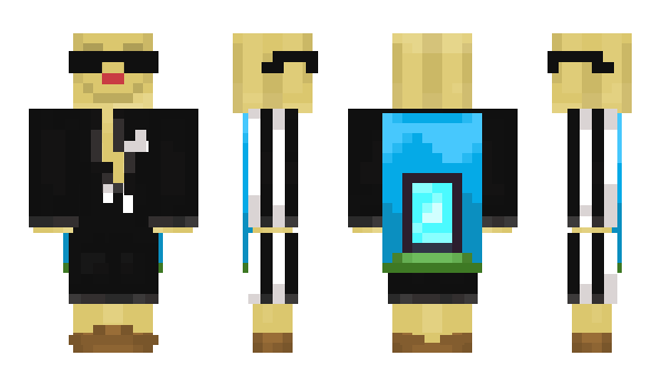 Minecraft skin 4lenososik