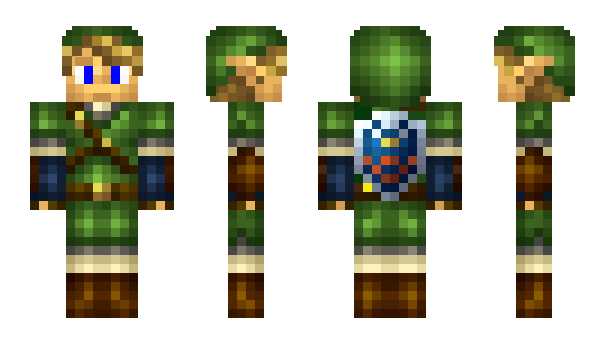 Minecraft skin MiniMalka