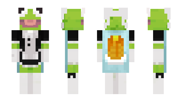 Minecraft скин по нику FrogInFishnets