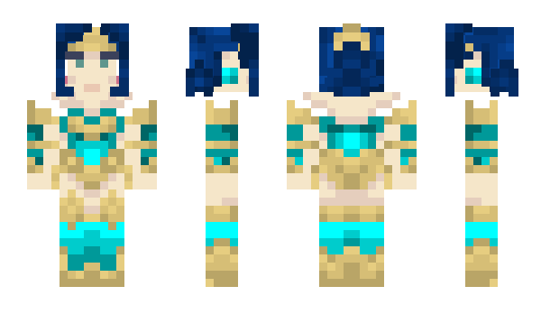 Minecraft skin Celestine