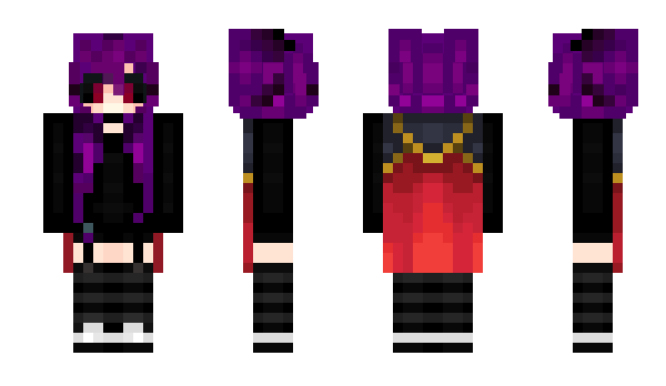 Minecraft skin EvilQueenPonnyn