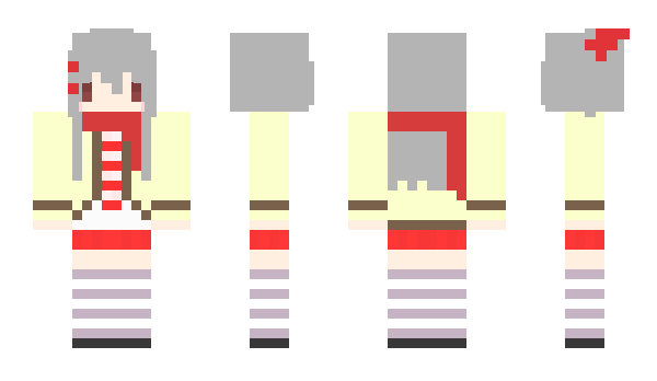 Minecraft skin Misaki_