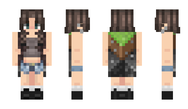 Minecraft skin LauraCaan