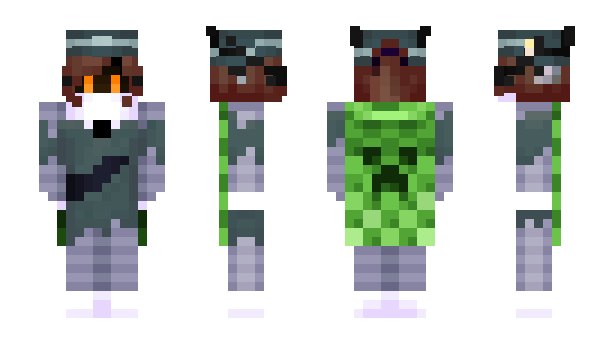 Minecraft skin FuryVR