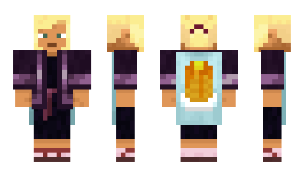 Minecraft skin ComicPandaLuv