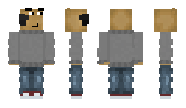 Minecraft skin QJ3