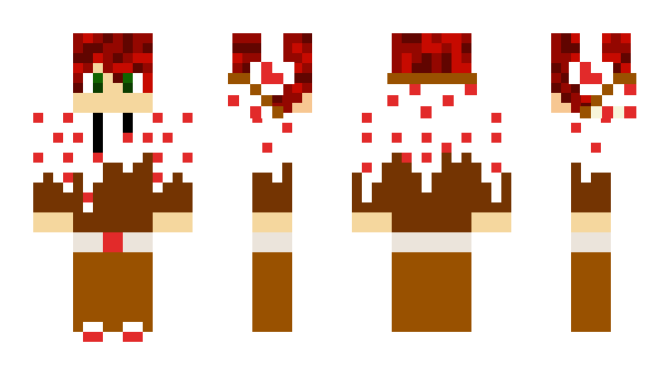 Minecraft skin TheRedVelvetCake