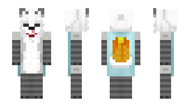 Minecraft скин по нику Pawslush