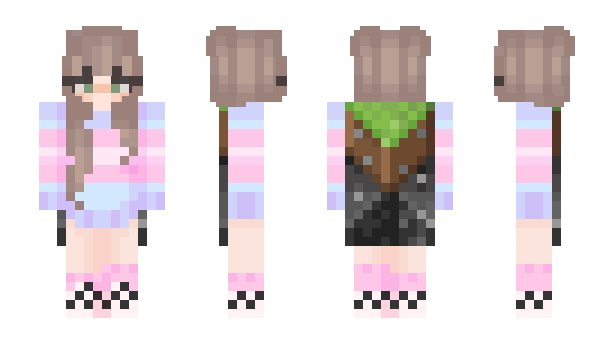 Minecraft skin MilkyMoOwO