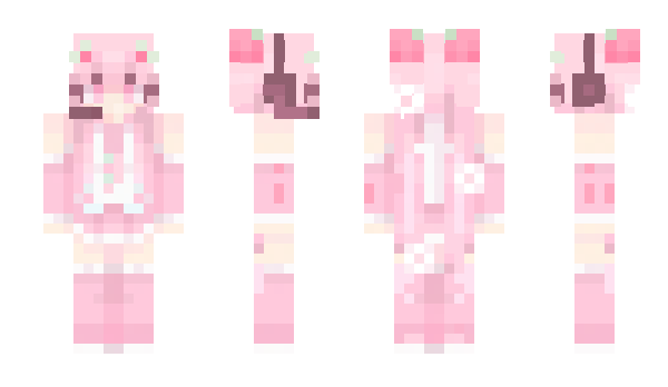 Minecraft skin sayore